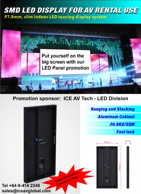 ICE LED panel promotion